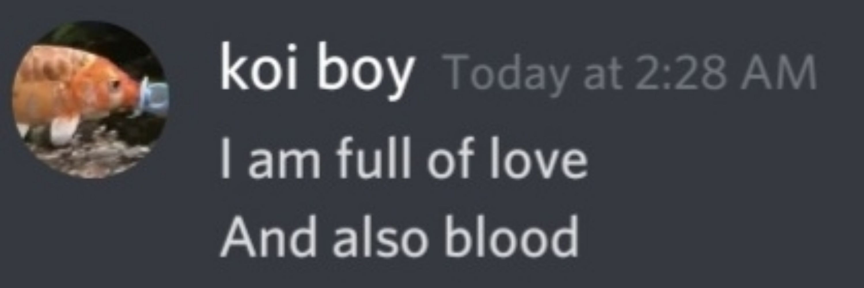 Koi boy :)