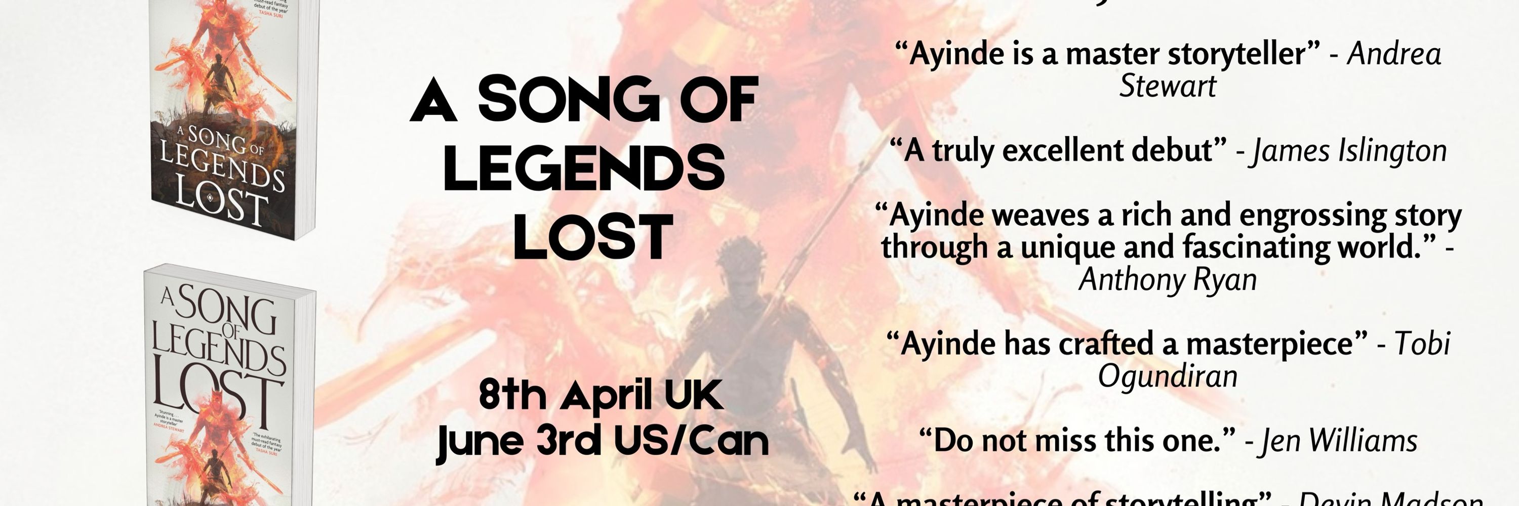 M H Ayinde 🍉 A SONG OF LEGENDS LOST out NOW (UK)