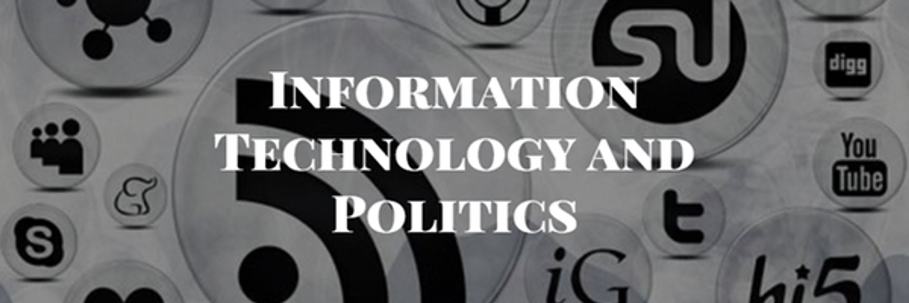 APSA's Organized Section on Information Technology & Politics