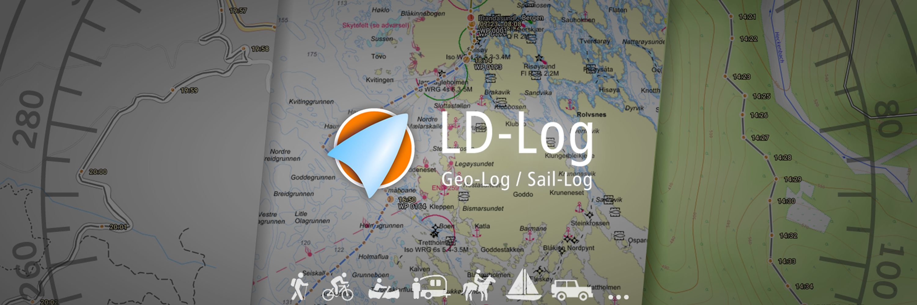 LD-Log / Geo-Log / Sail-Log App