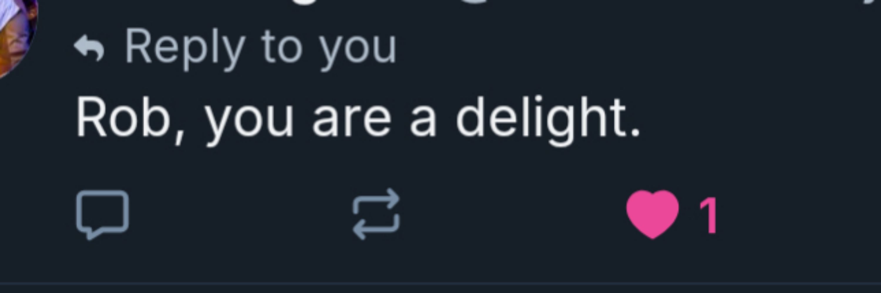 Rob, I guess