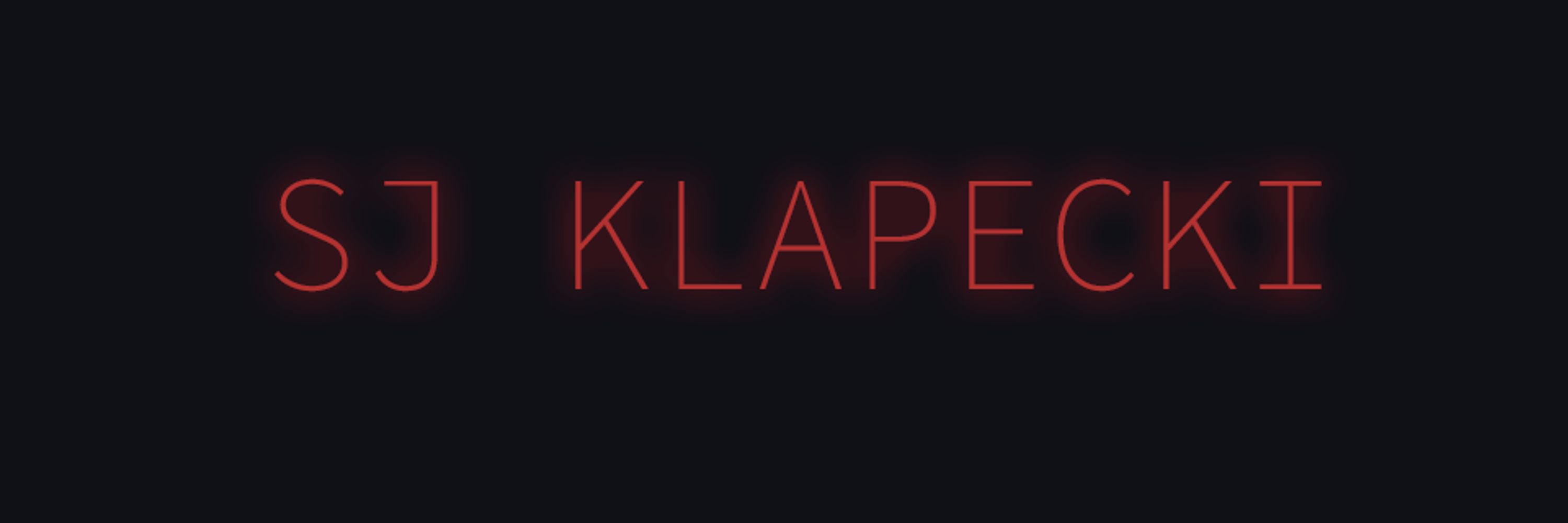 SJ Klapecki - writer