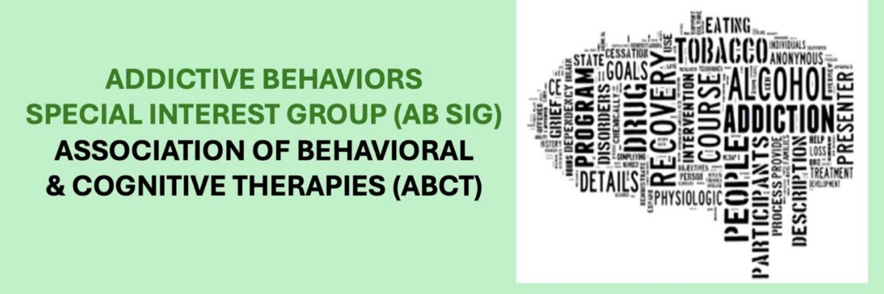 ABCT Addictive Behvaiors SIG