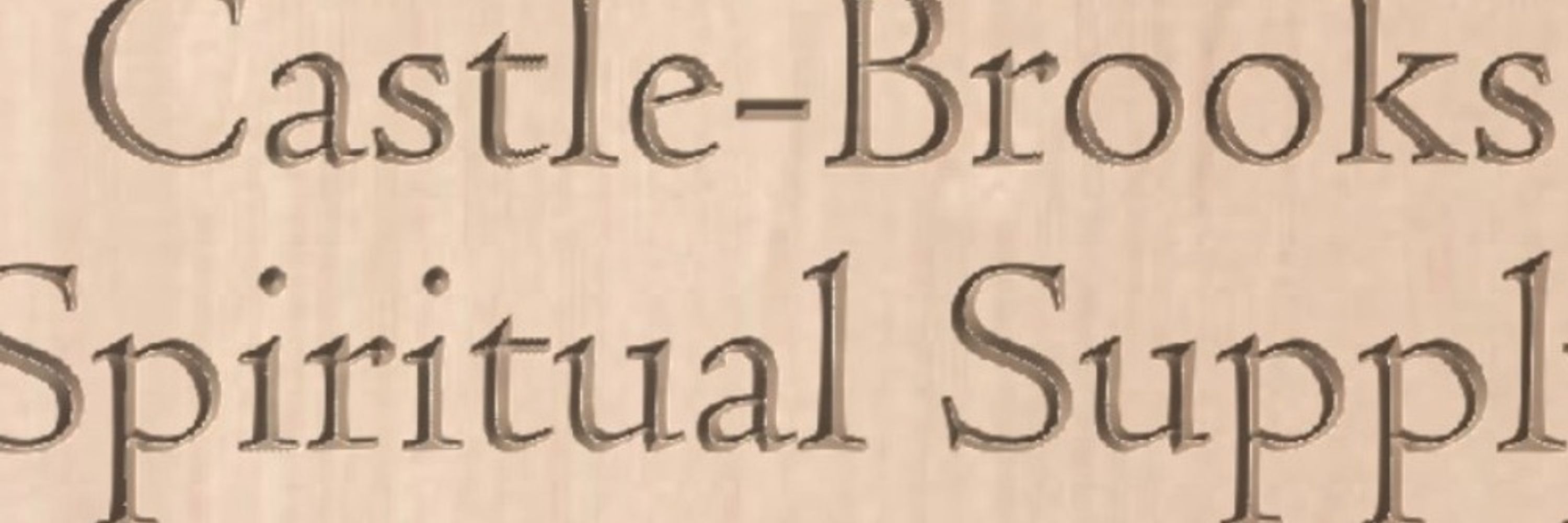 Castle-Brooks Spiritual Supply