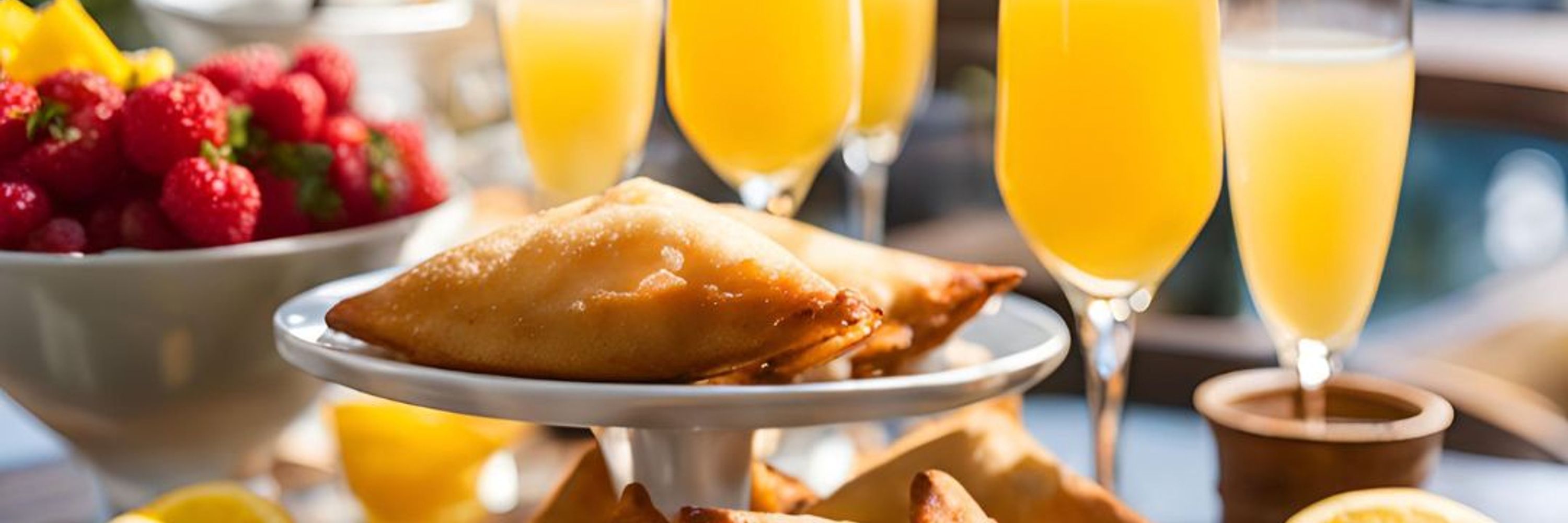 Samosas and Mimosas 