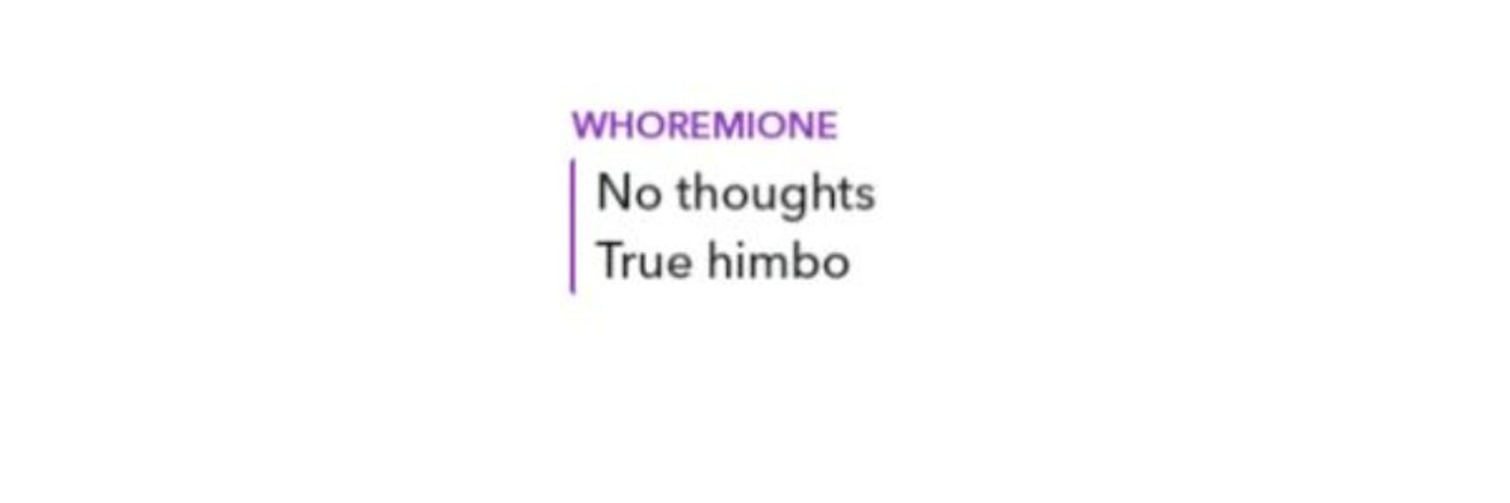 The Himbo