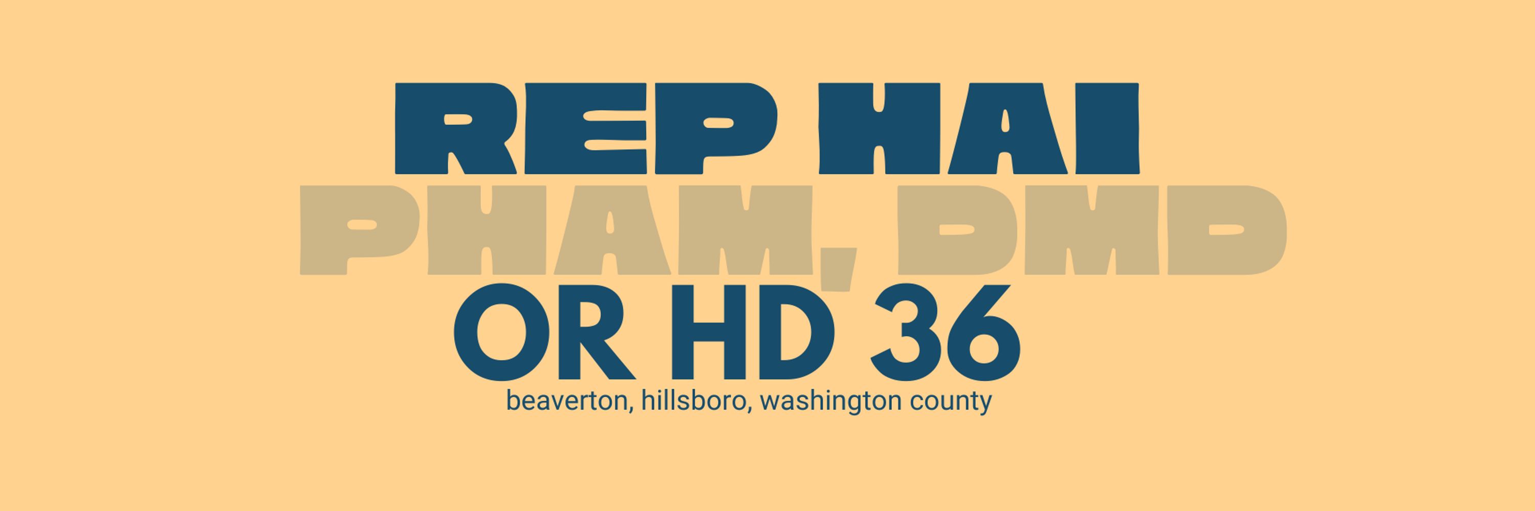 Rep Hai Pham, DMD 