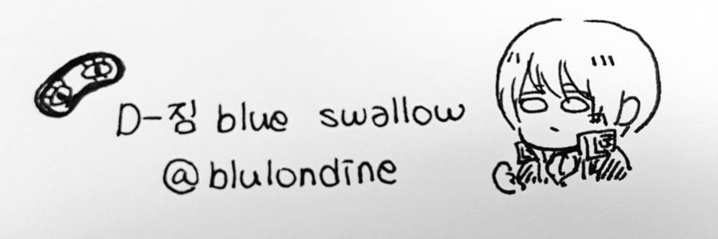 blue swallow