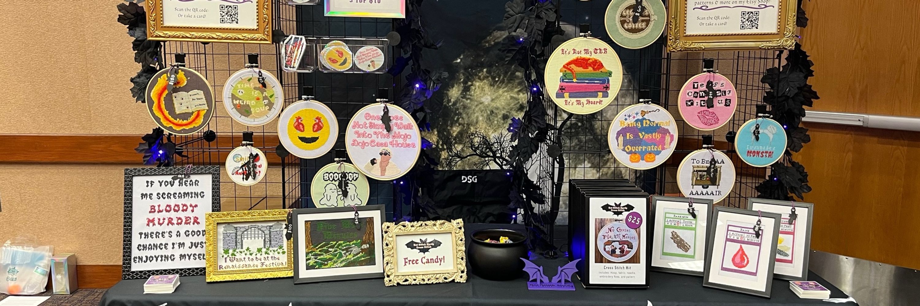 Bat Stitch Nerdy Cross Stitch