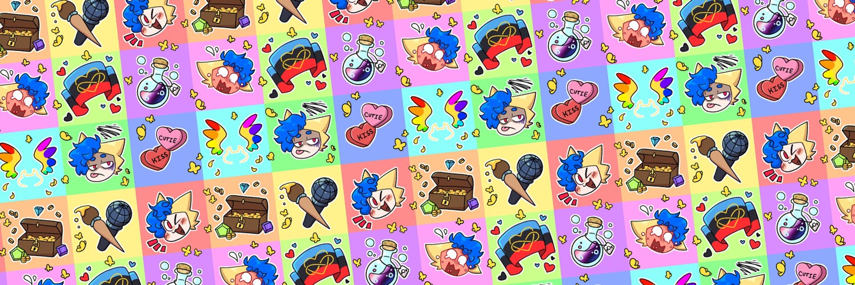 Rainbow Neko Animations