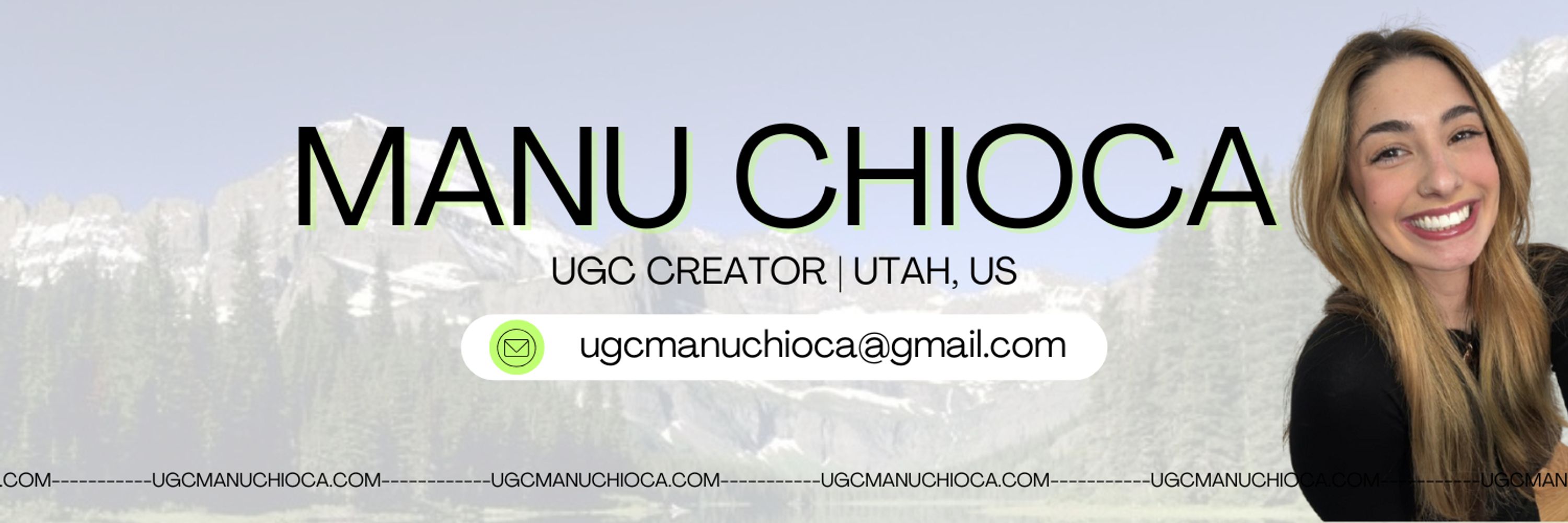 Manu Chioca | UGC Creator