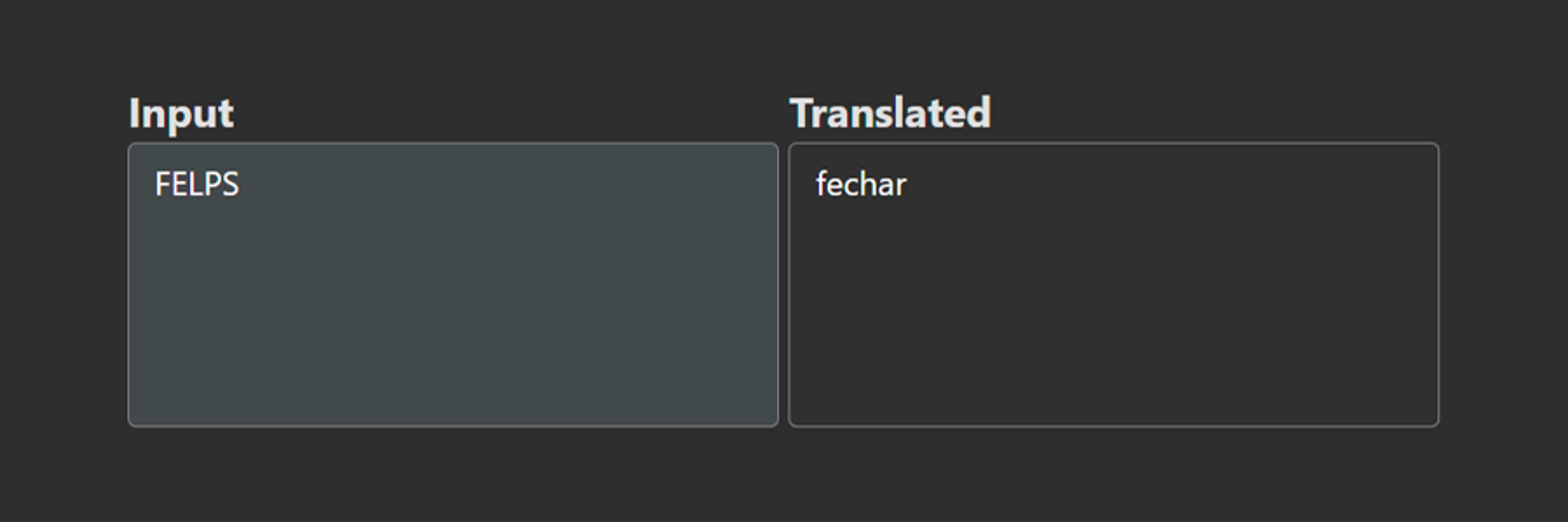 fechar