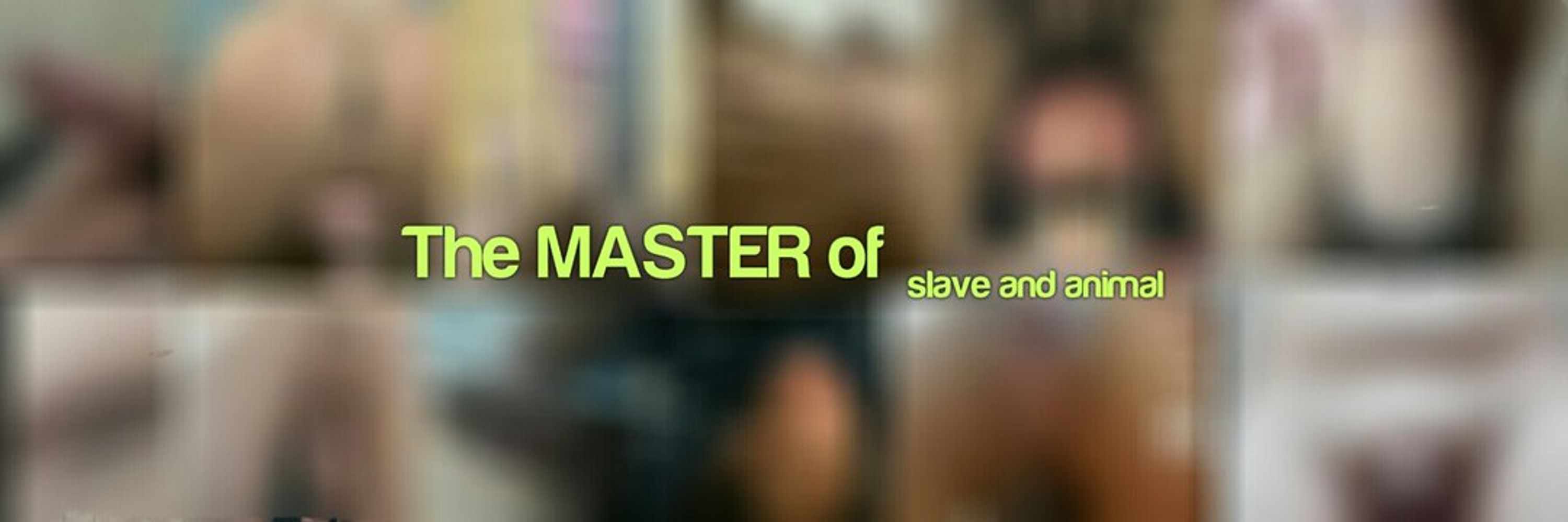 The Master oɟ sןɐʌǝs & ɐuıɯɐןs