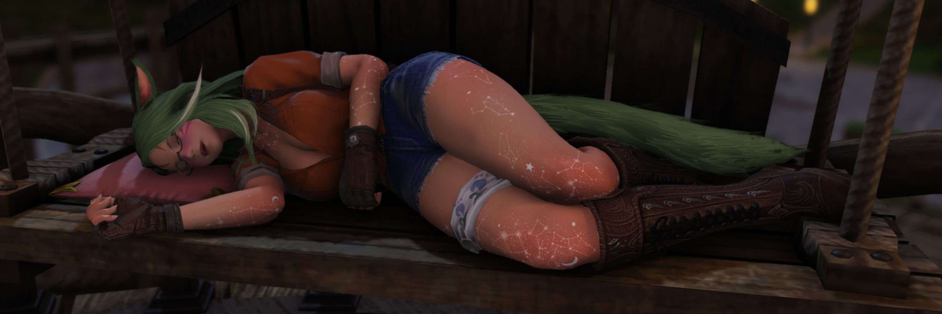Cosmic Carrot Catgirl 🧡🧡💚🔞