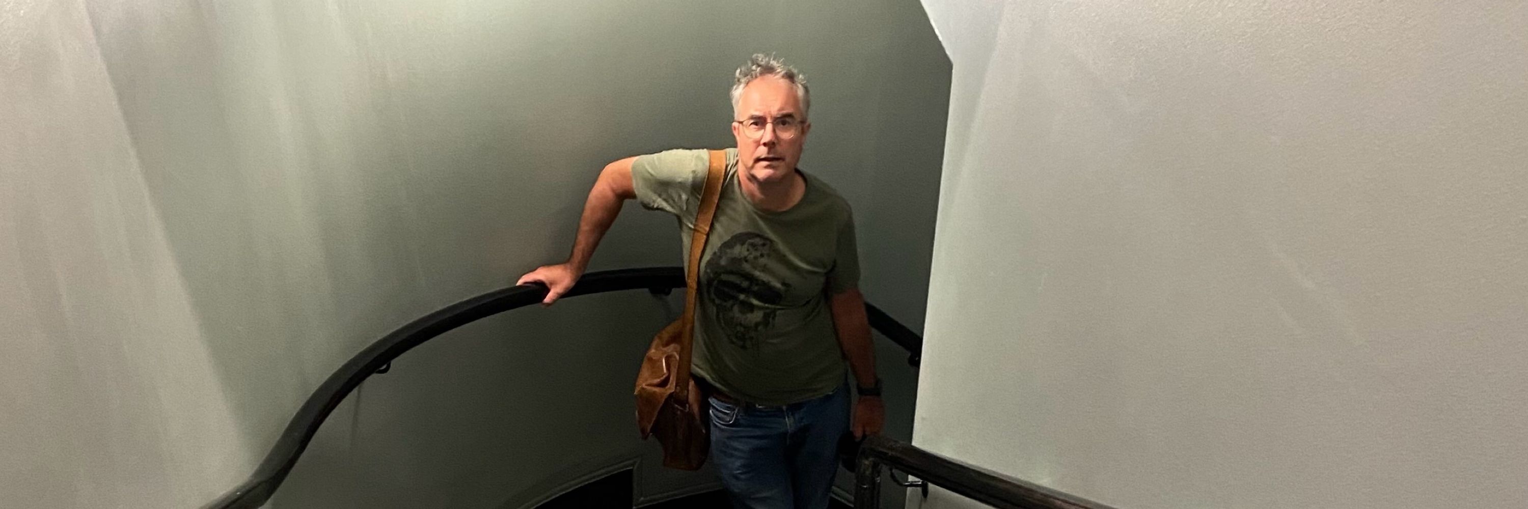 Giles on sax