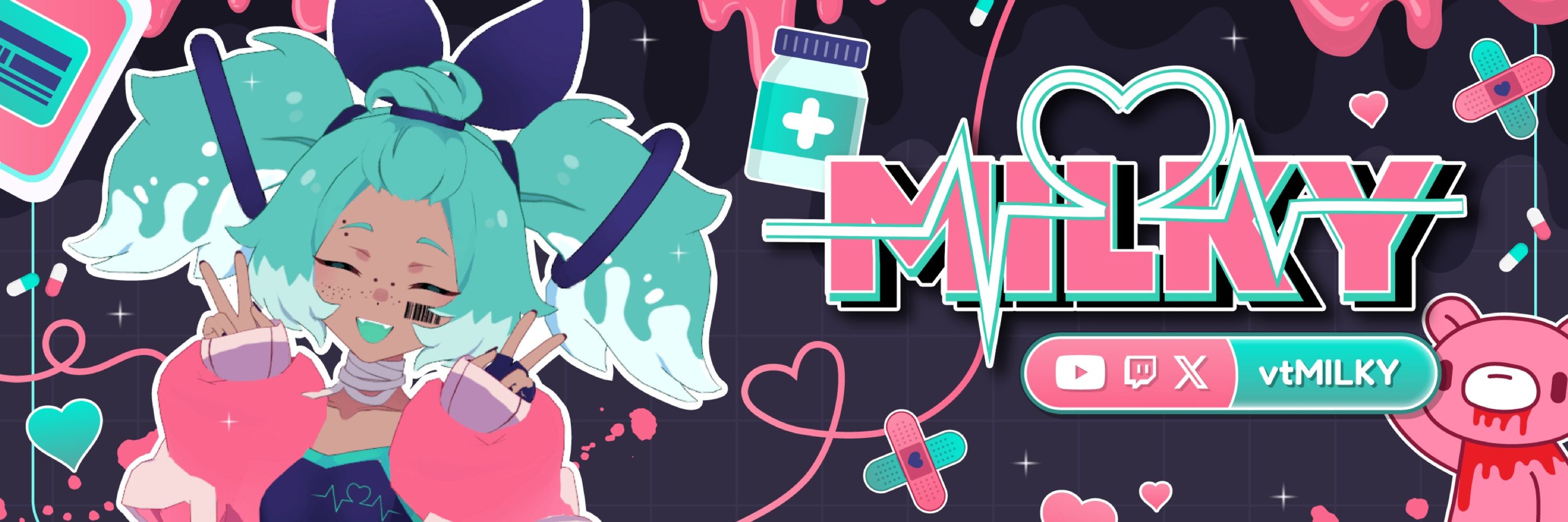 MILKY ❤️‍🩹🎤 Horror UTAUloid VTuber