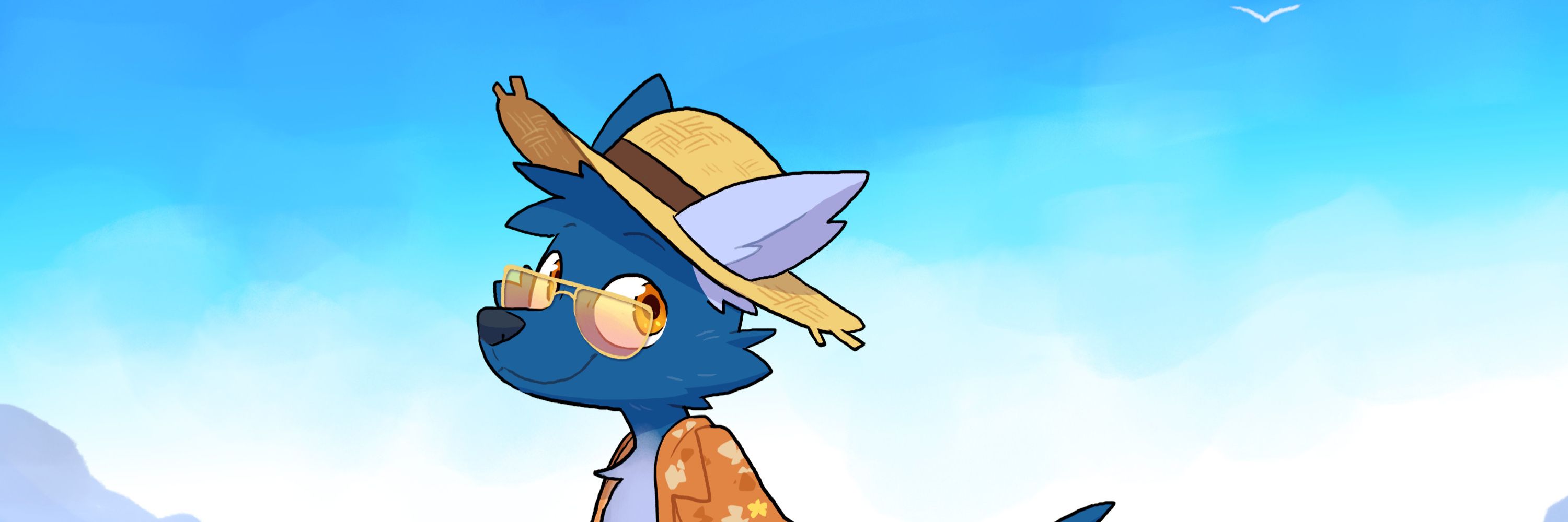 Bluecoffeedog (But SFW)