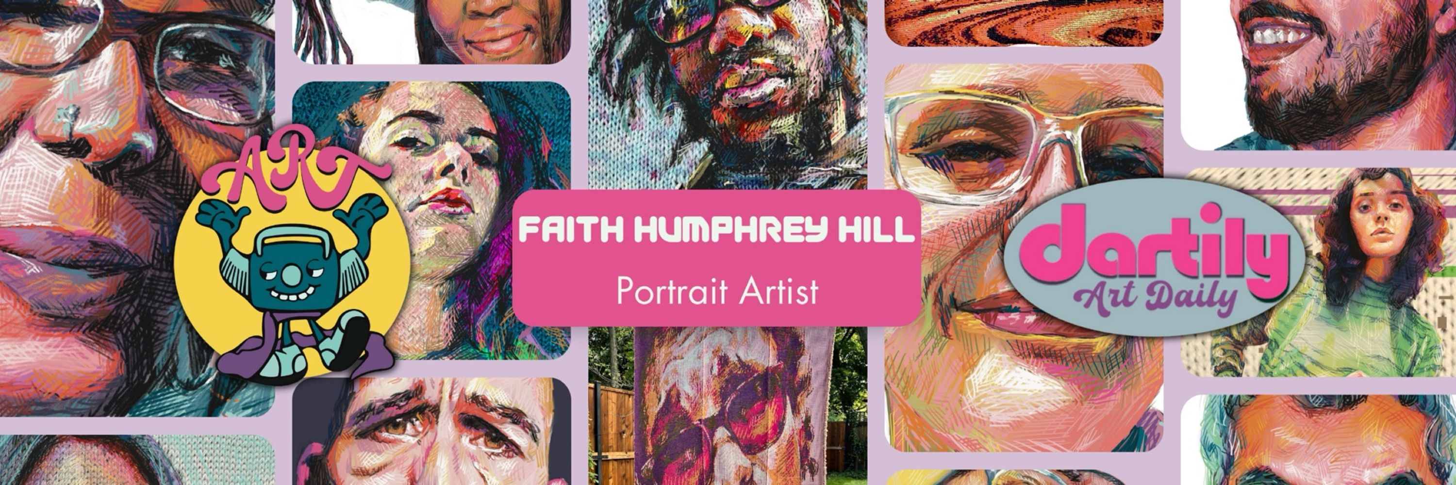 Faith Humphrey Hill | Portrait Artist | Knitting Machines ✍️🧶
