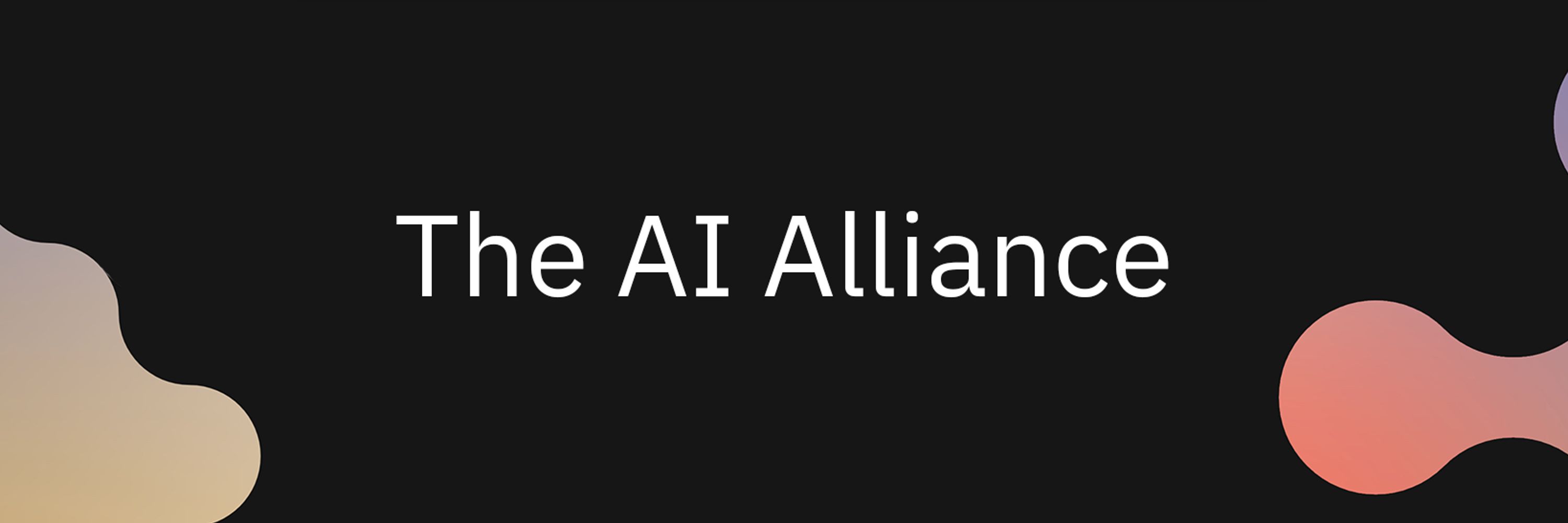 The AI Alliance