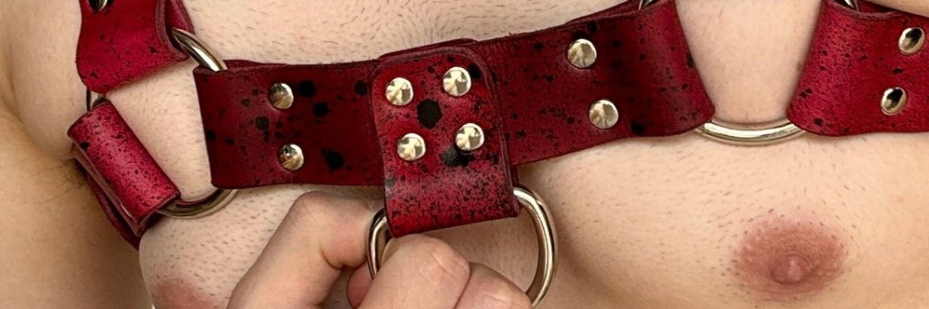 Locked Horny Mess