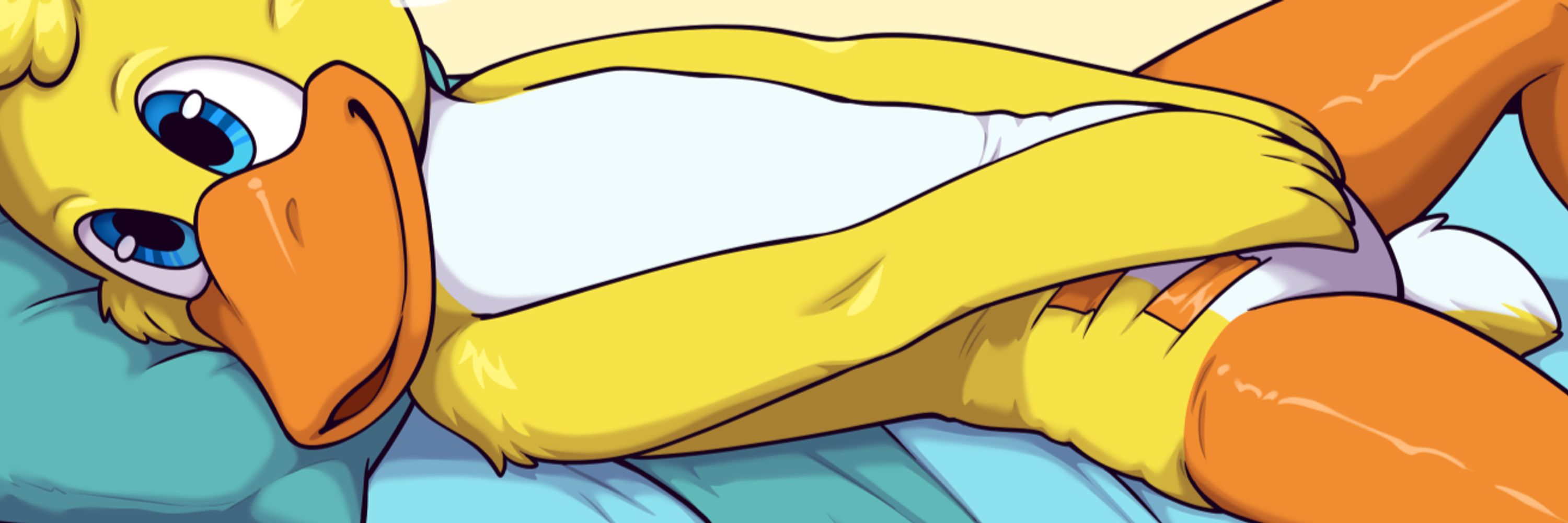 A very padded duck