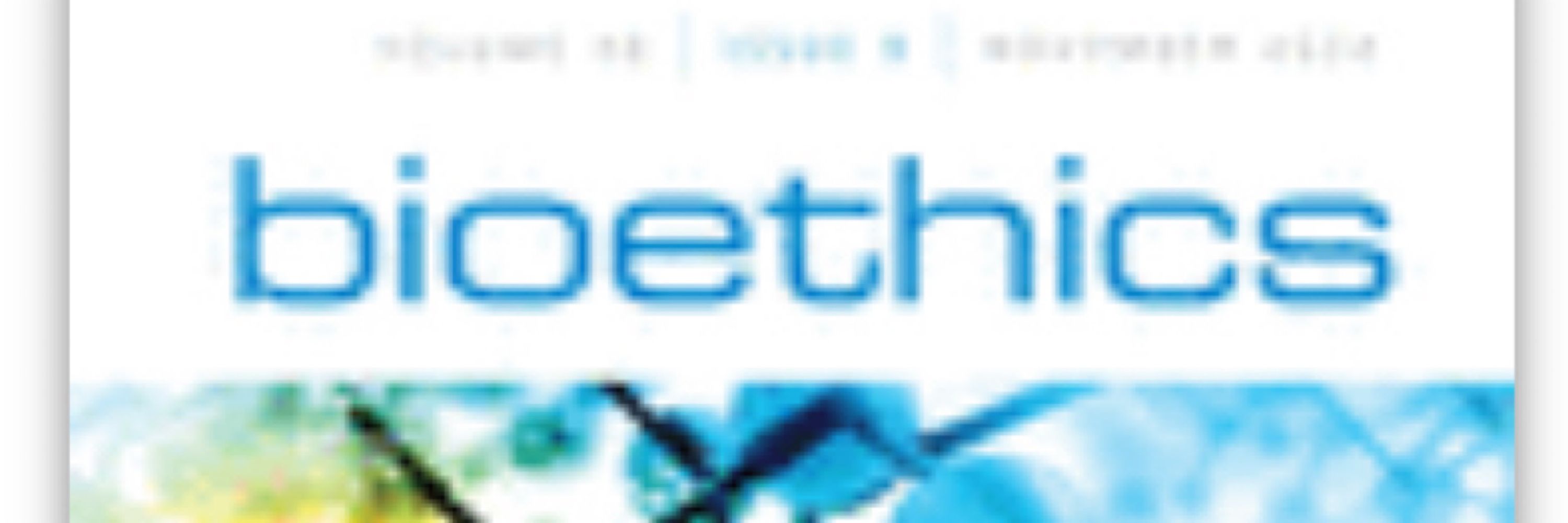 Bioethics - journal