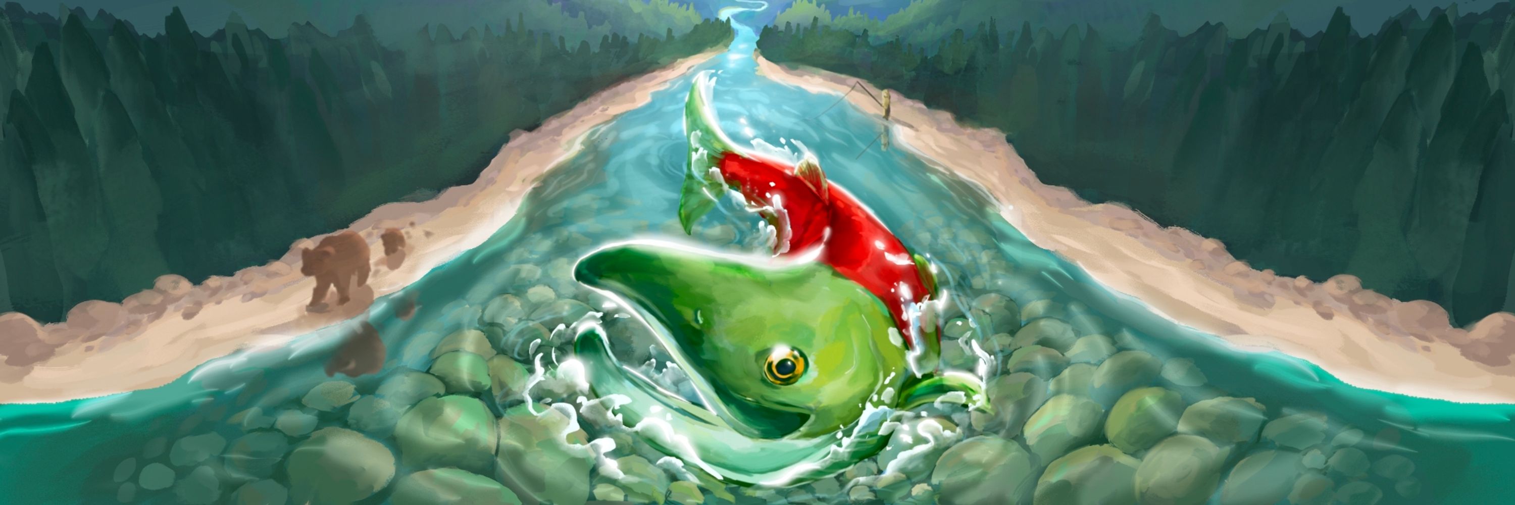Gllama Games - BUY UPSTREAM ON STEAM