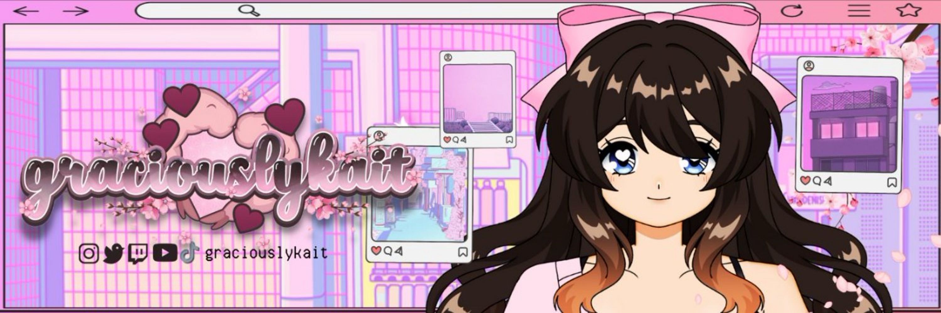 kait 💕🍤 | retro dating sim girlfriend vtuber/vsinger ♡