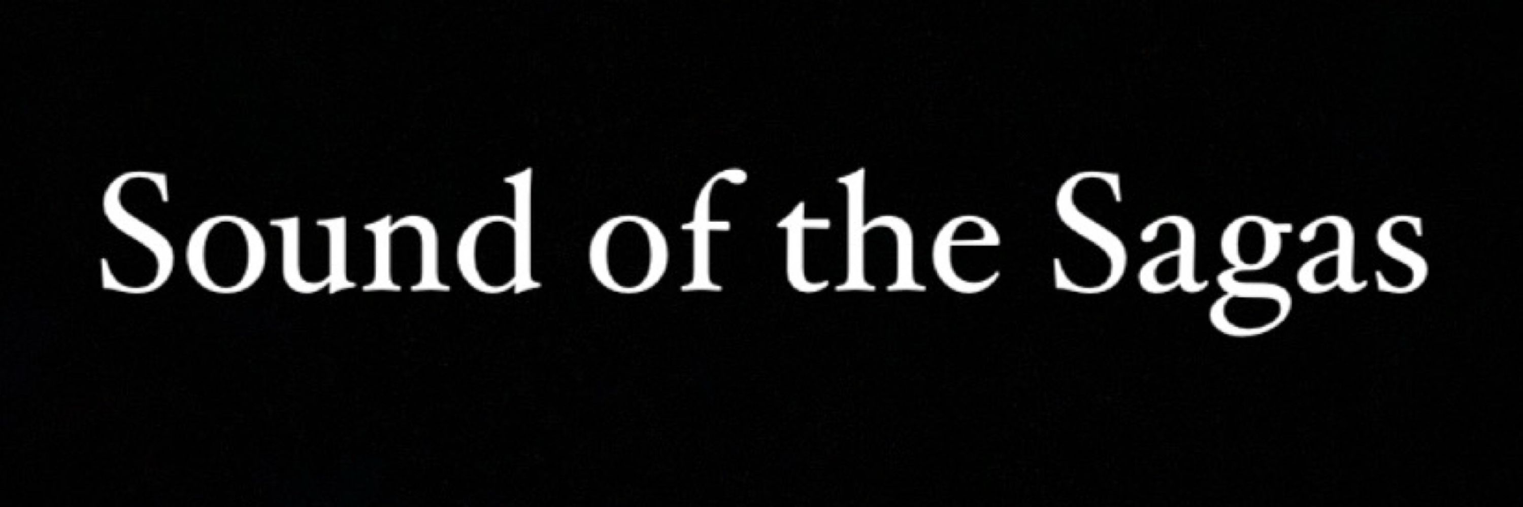 Sound of the Sagas