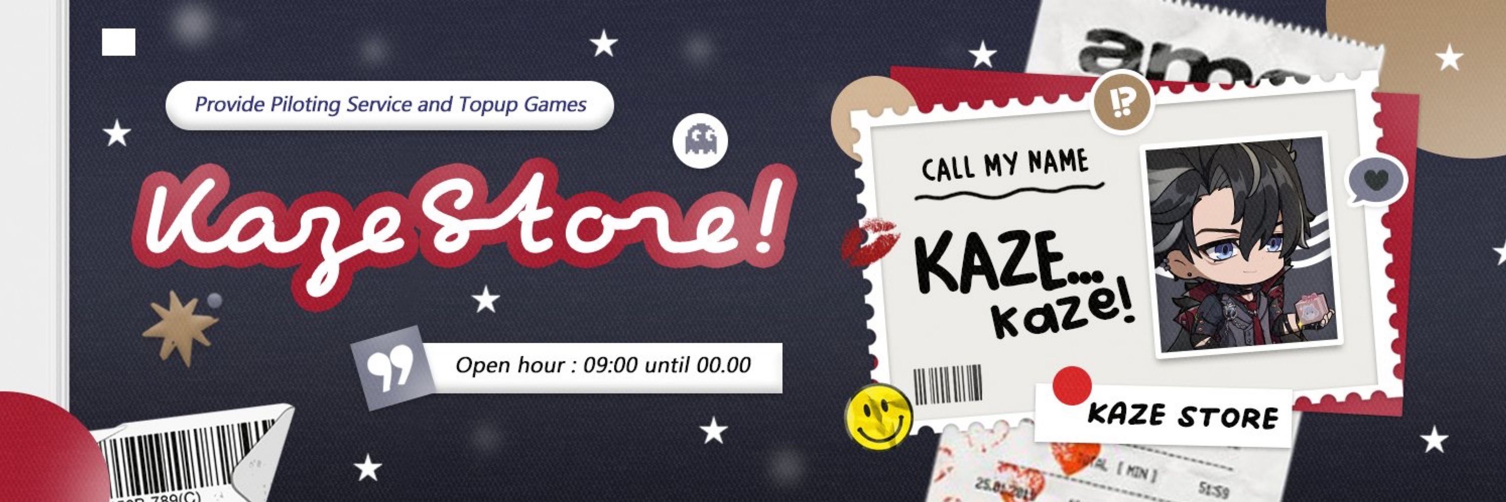 Kaze - Joki Genshin & WUWA | Topup Games 