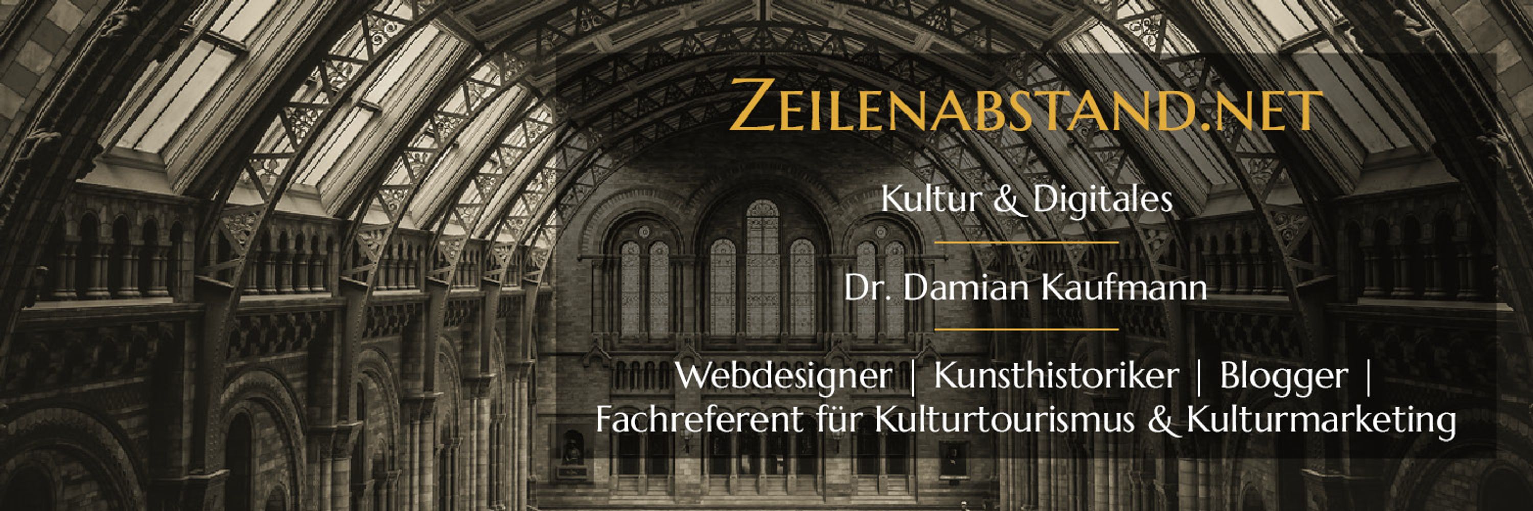Damian Kaufmann | Zeilenabstand.net