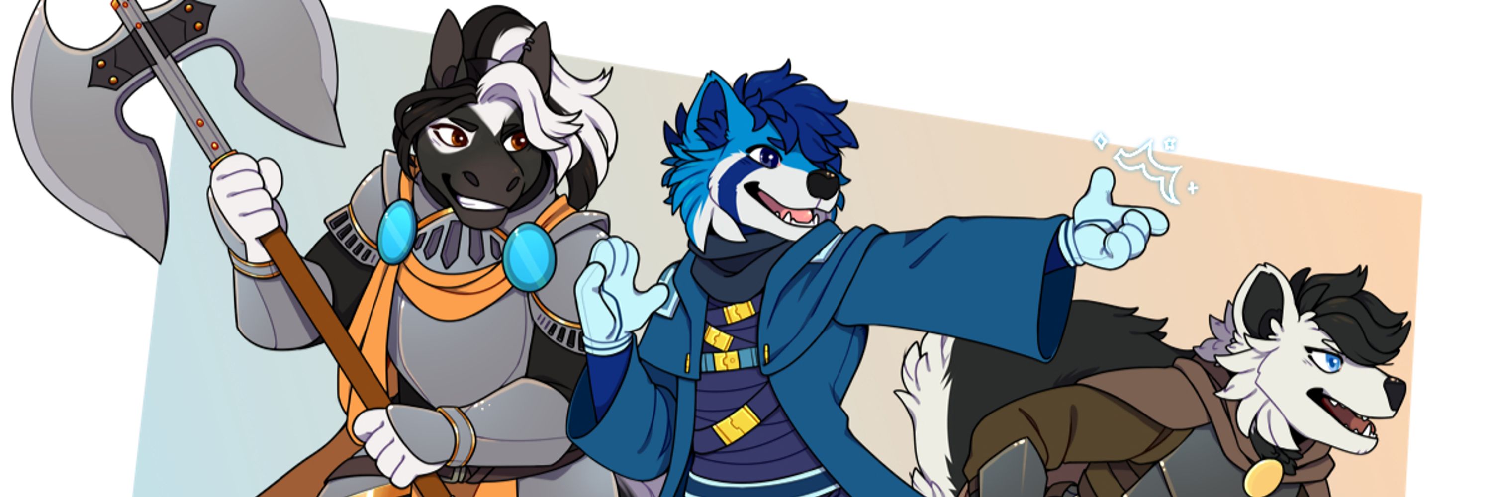Blue Panda