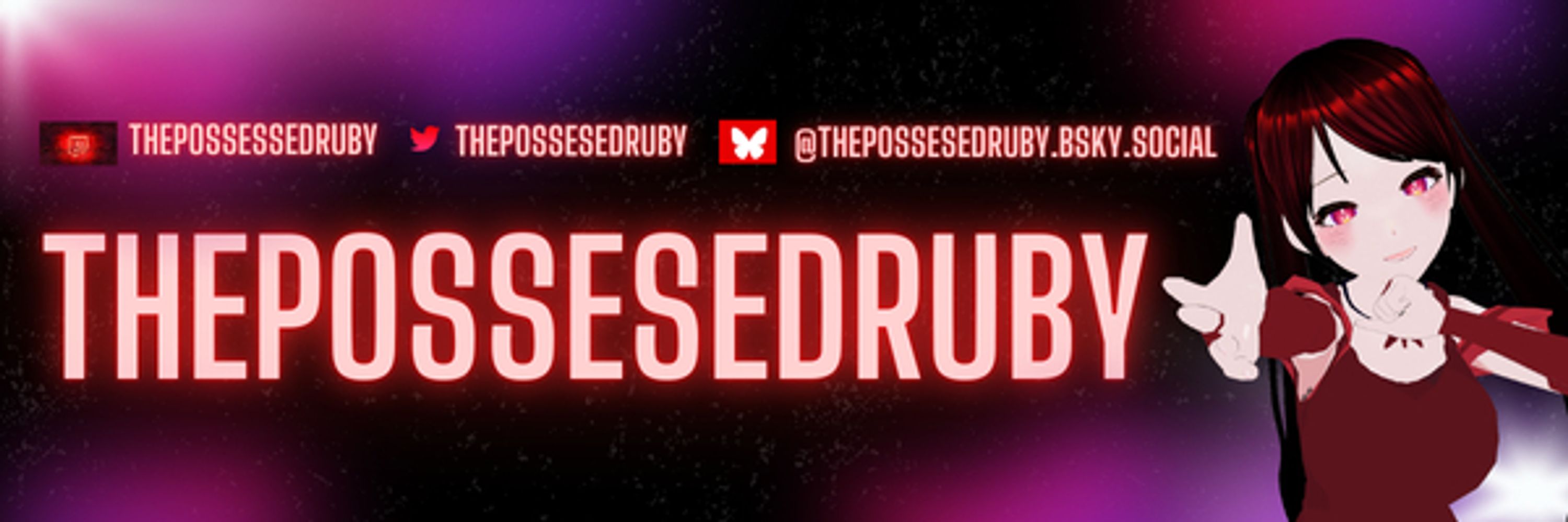 ⚫️ThePossesedRuby⚫️ | 💜EnVtuber💜 | Affiliate-Less Soul Vtuber�