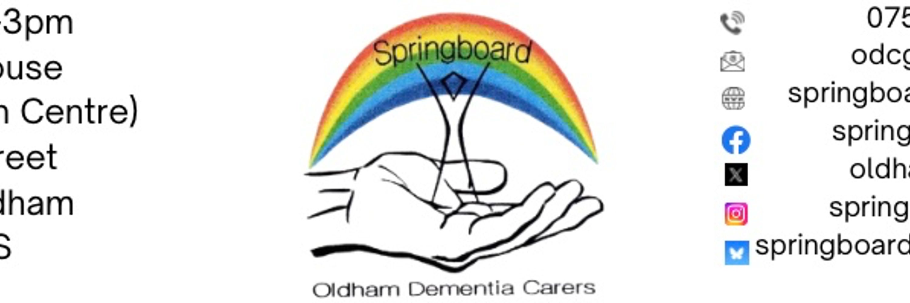 Springboard Oldham Dementia Carers