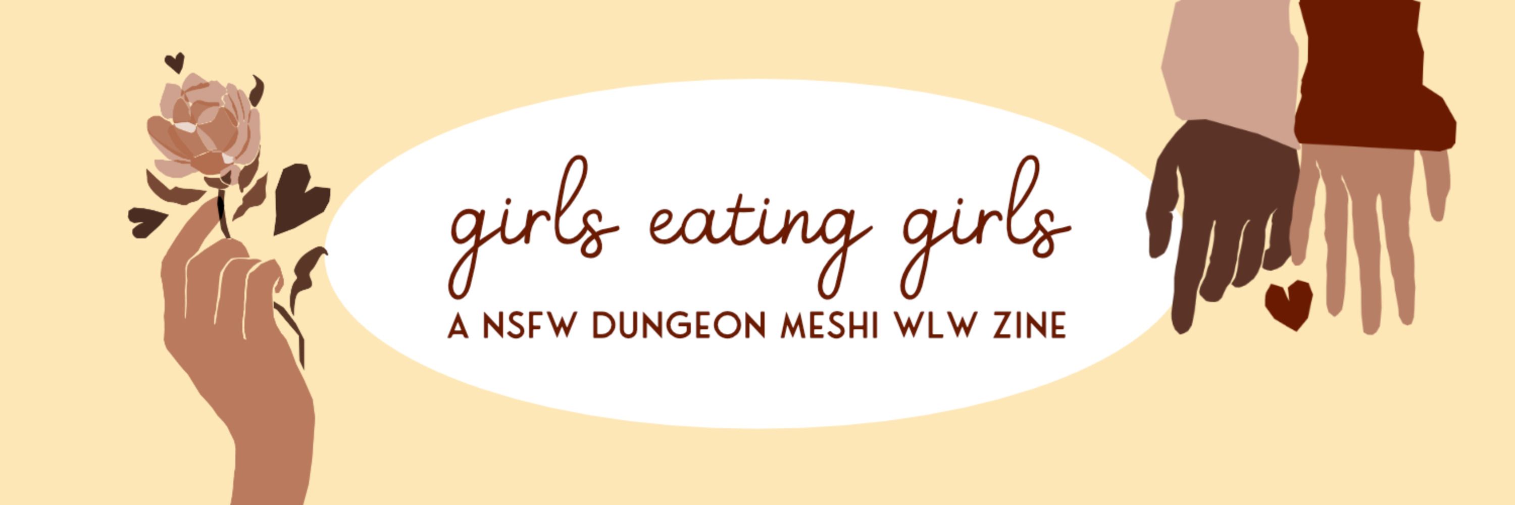 Girls Eating Girls: A Dunmeshi WLW Zine