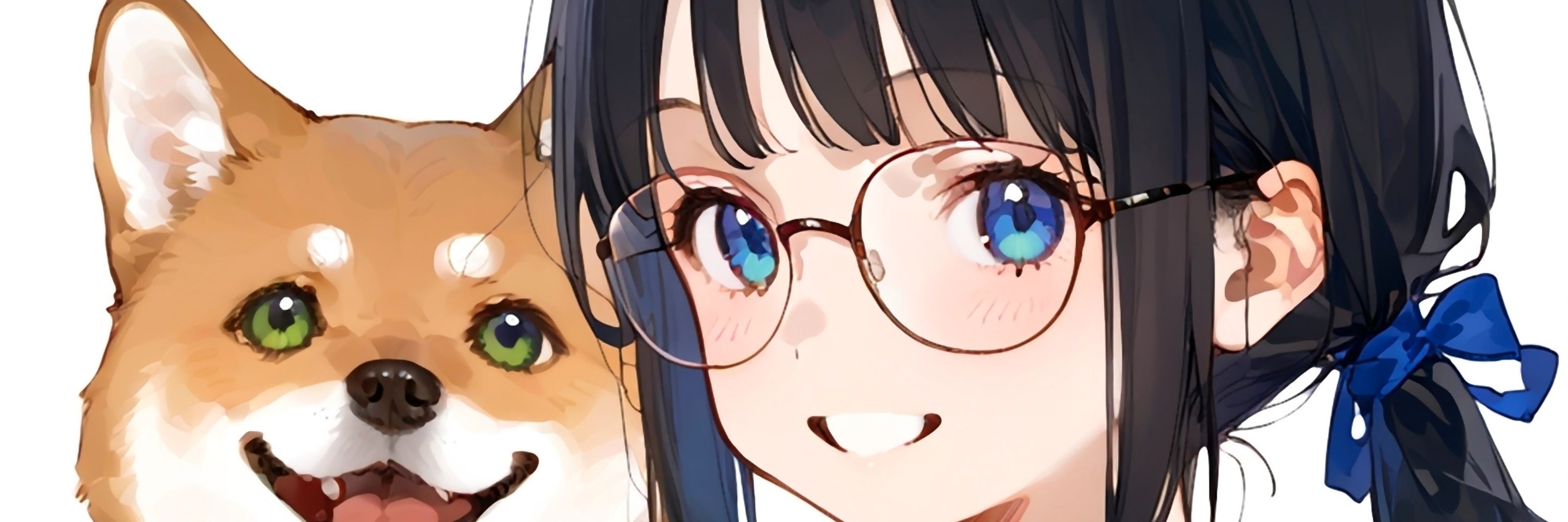 柴犬とさんぽ_AIart