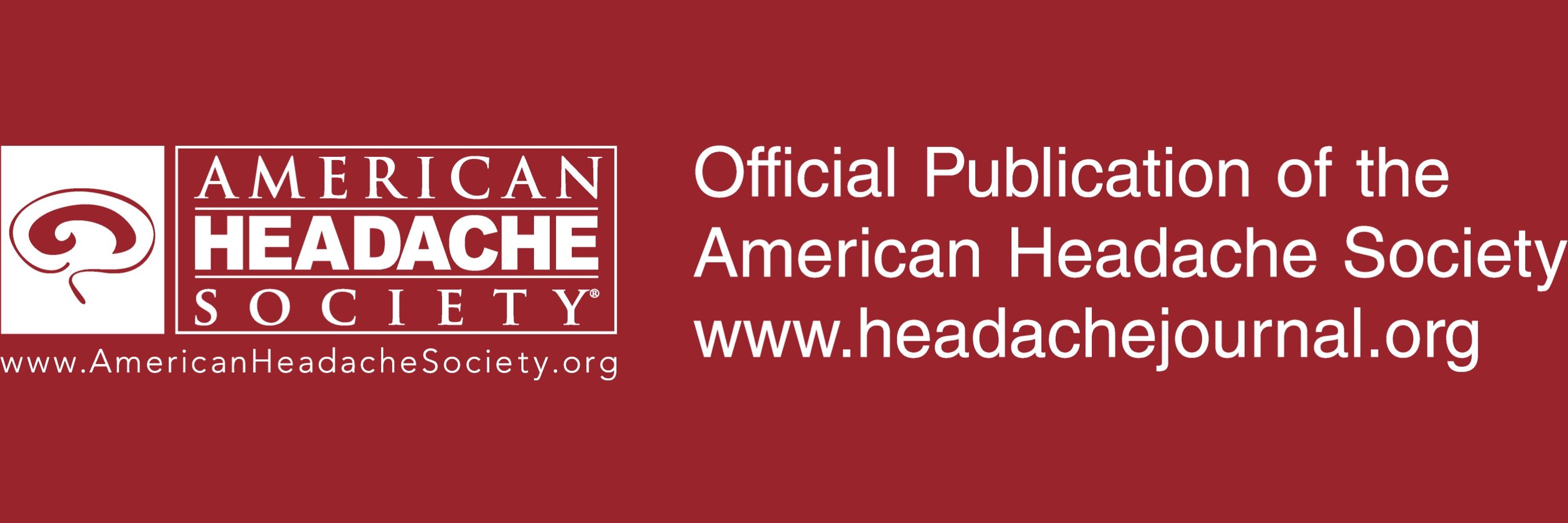 Headache: The Journal of Head & Face Pain