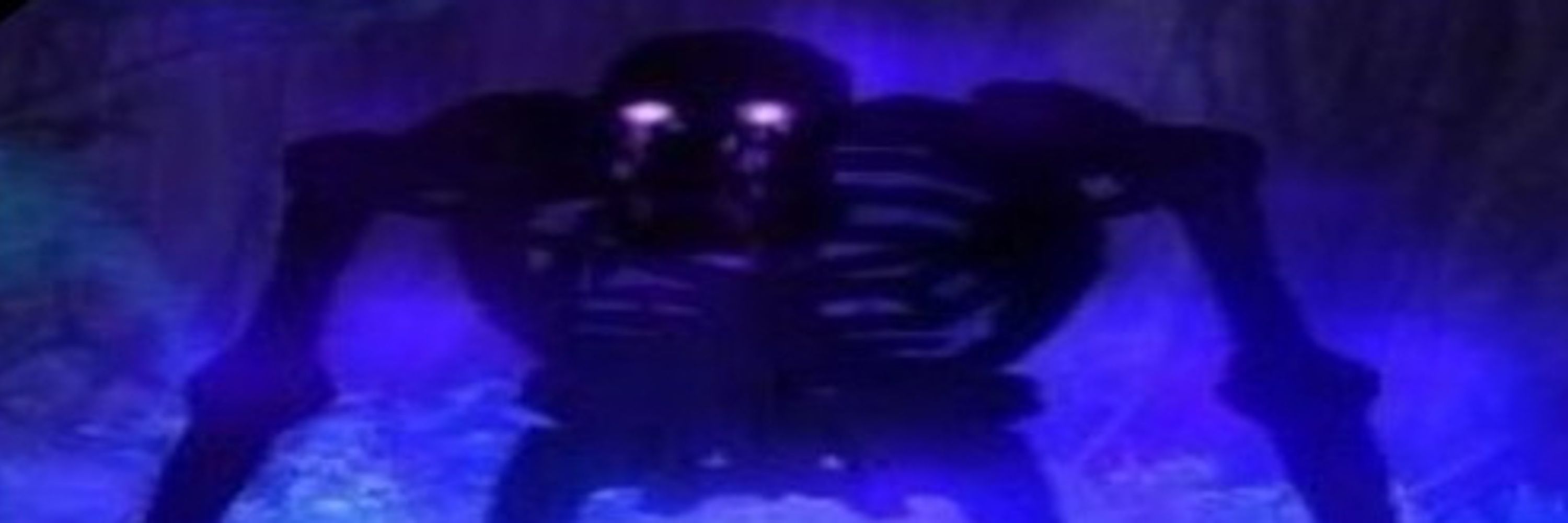 the scary skeleton