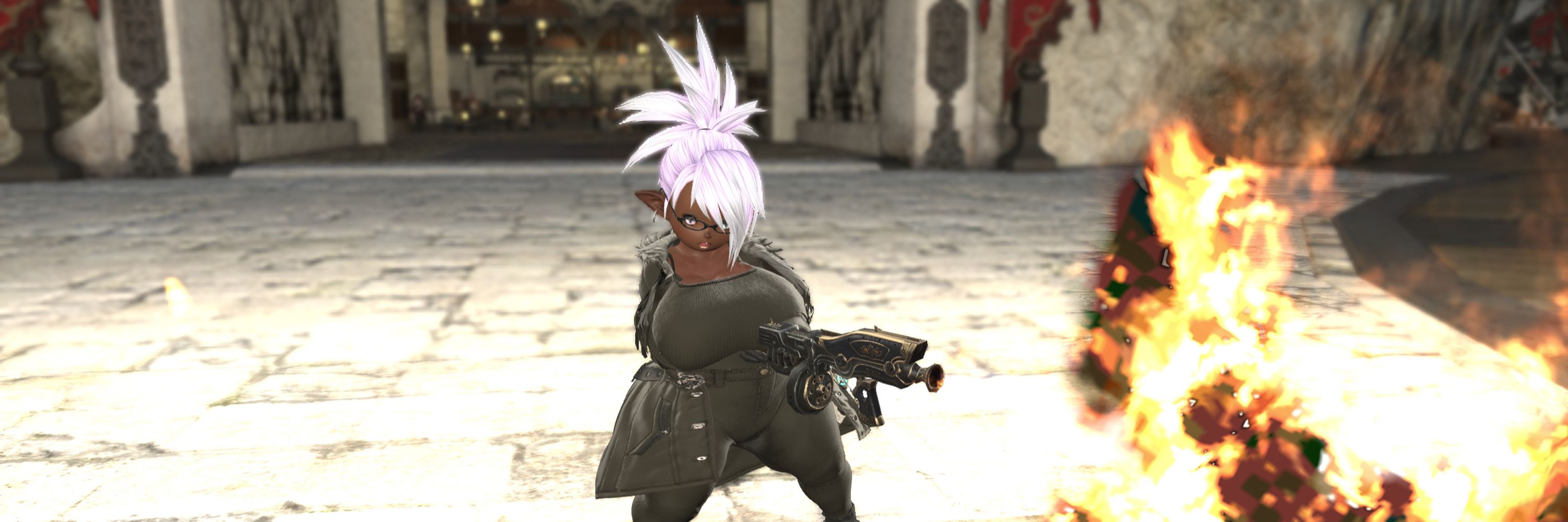 Coco, machine-gun Lalafell