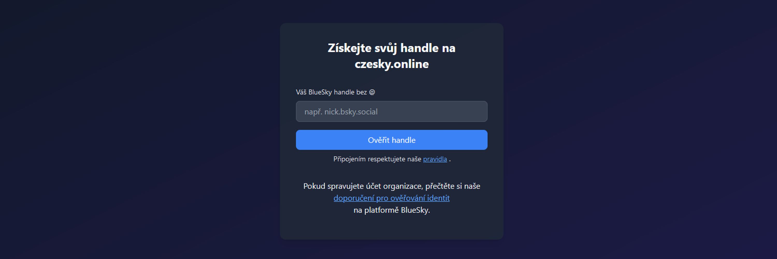 CZeSKy | Ověřujeme CZ a SK účty