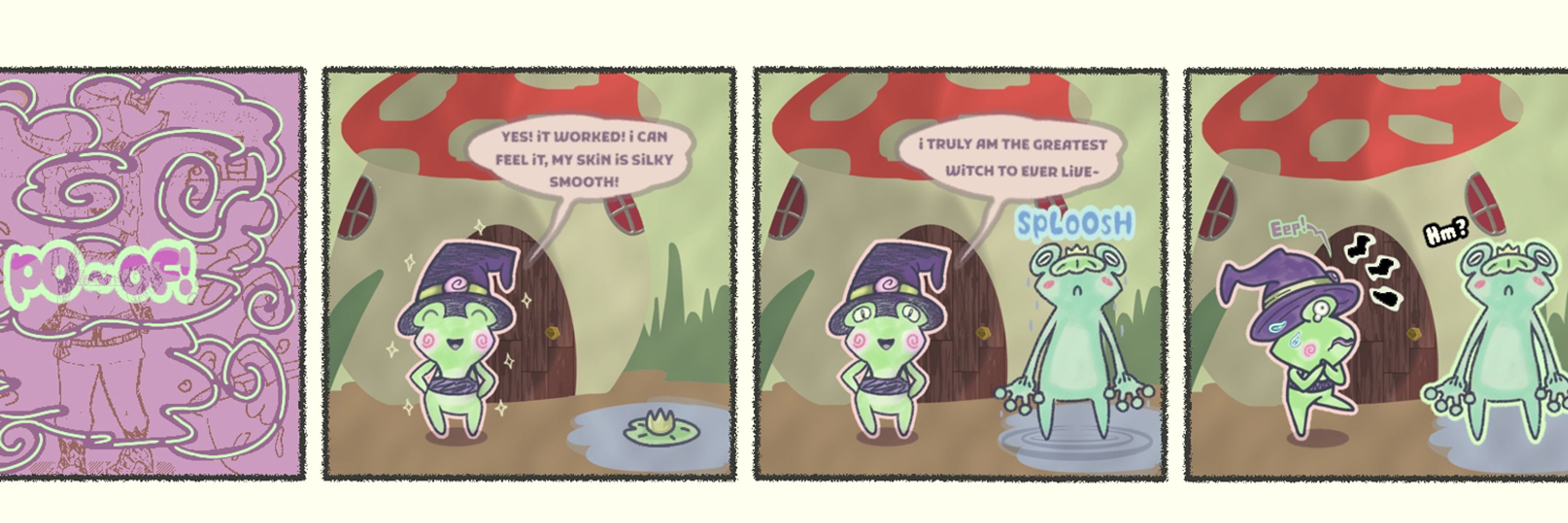 Frogatha & Lilypad | The Webcomic