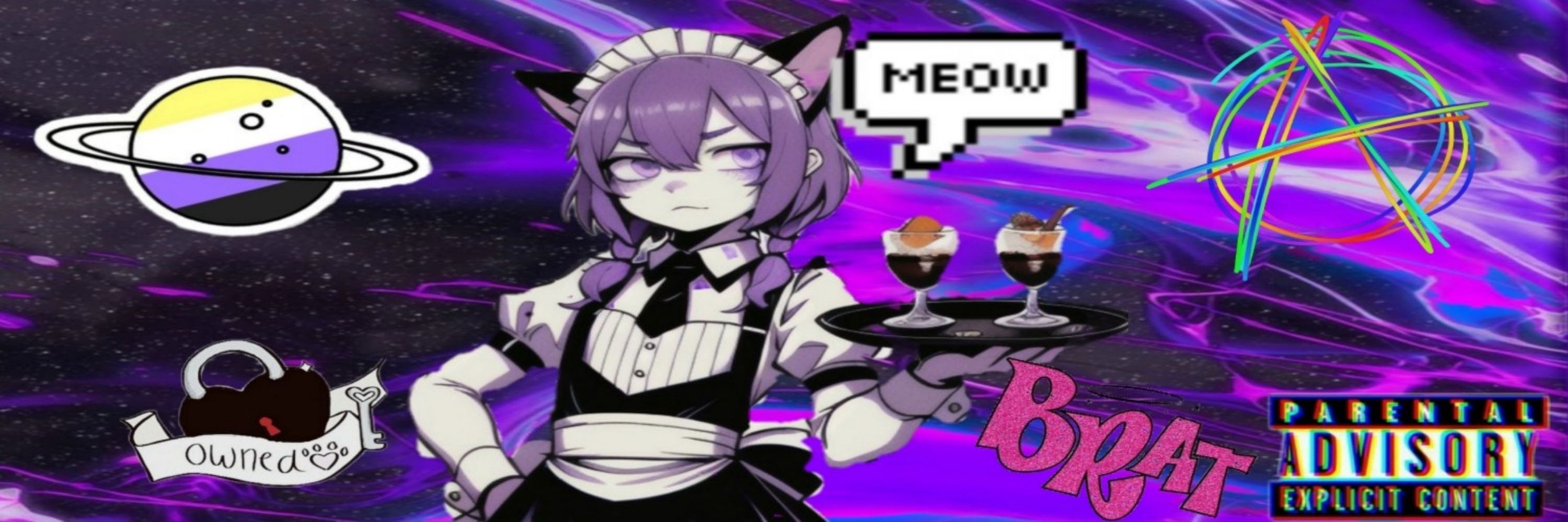🐈‍⬛💜VioletKittyMaid💜🐈‍⬛