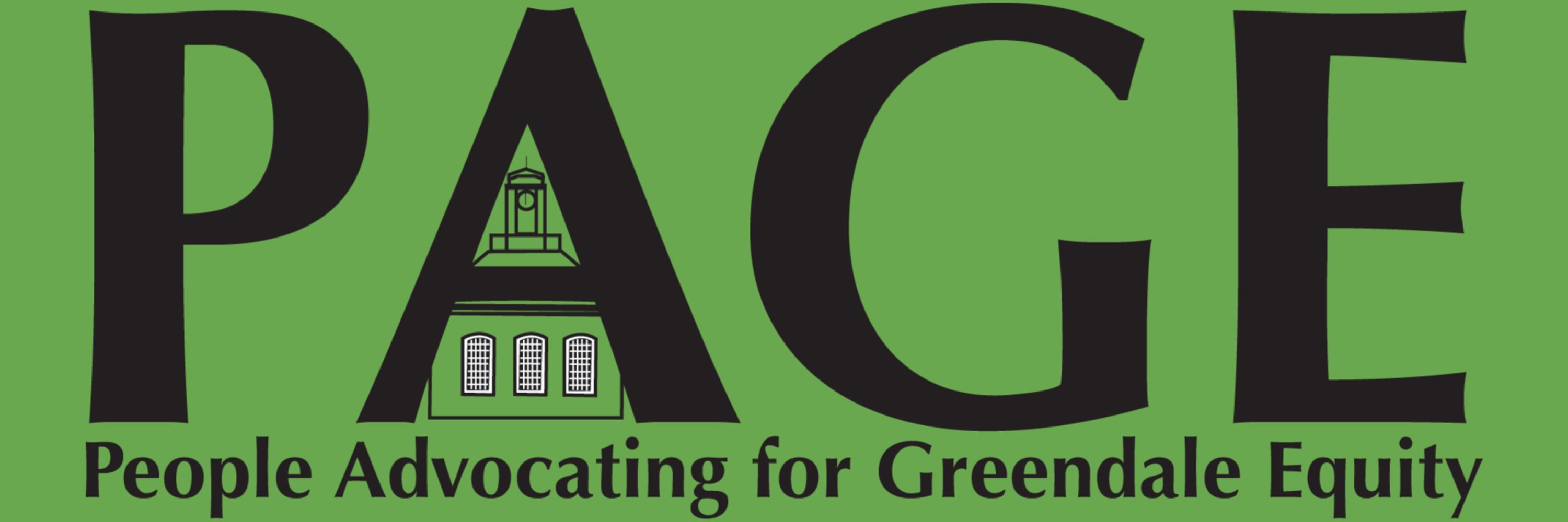 People Advocating for Greendale Equity (PAGE)