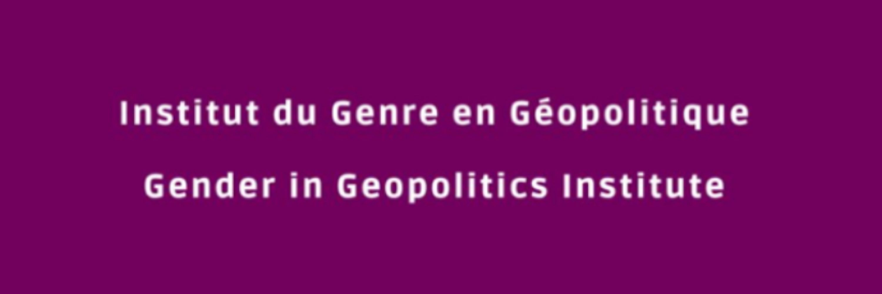 Institut du Genre en Géopolitique