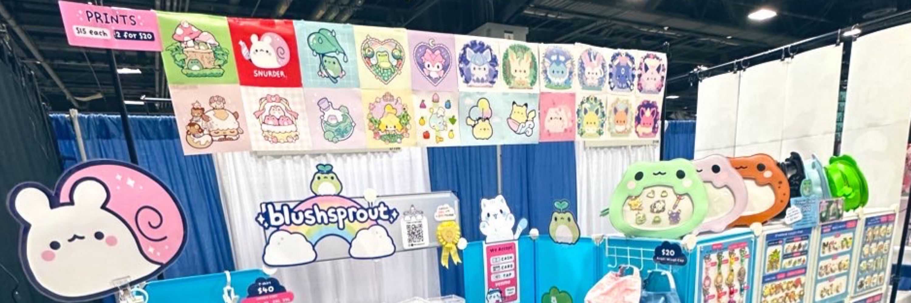 Blushsprout @ Anime Expo Table L57