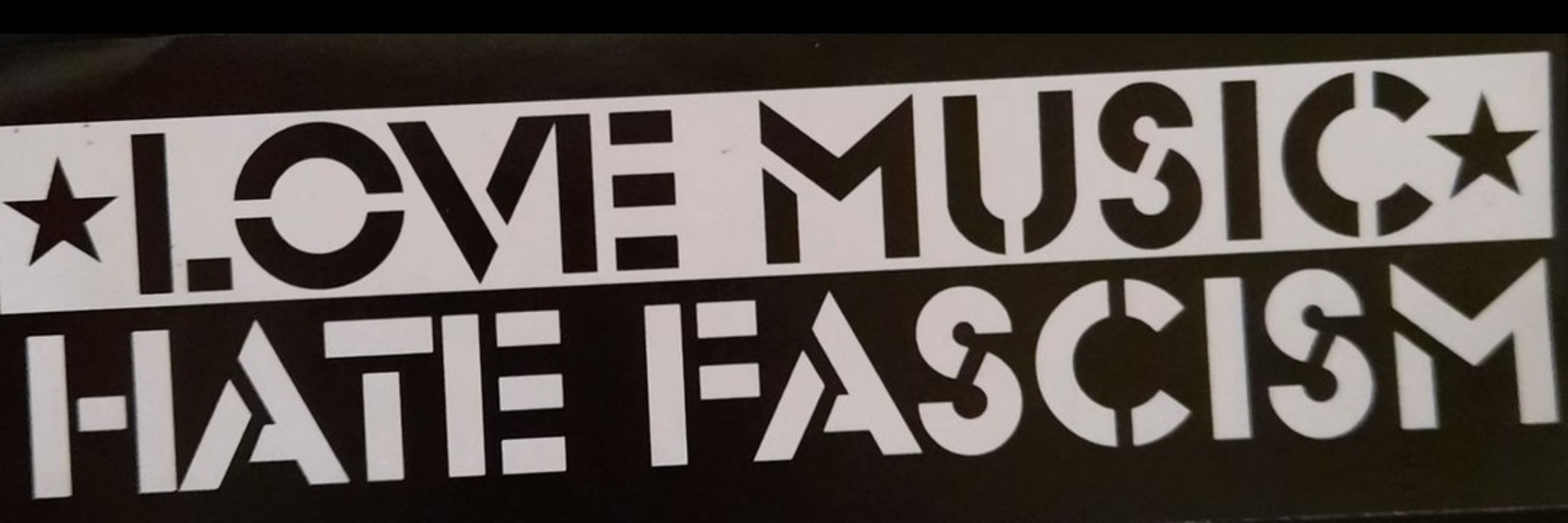 Love music hate fascism