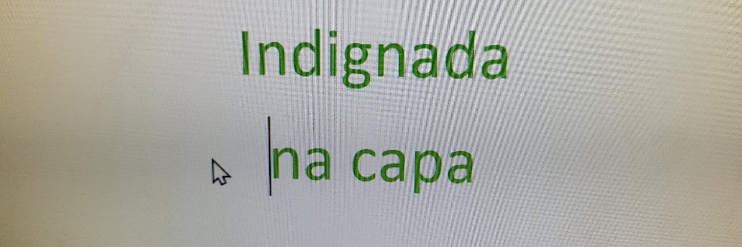 Indignada 