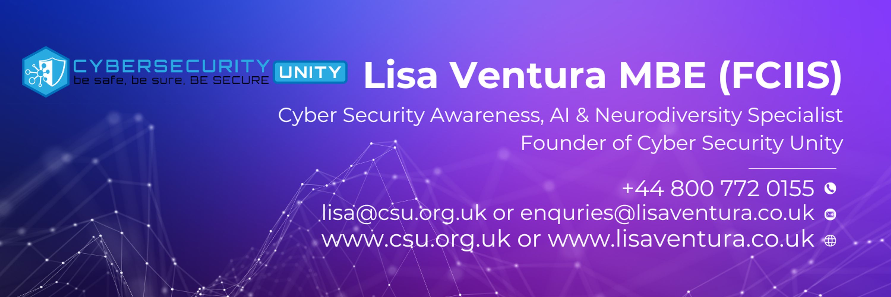 Lisa Ventura MBE (FCIIS)