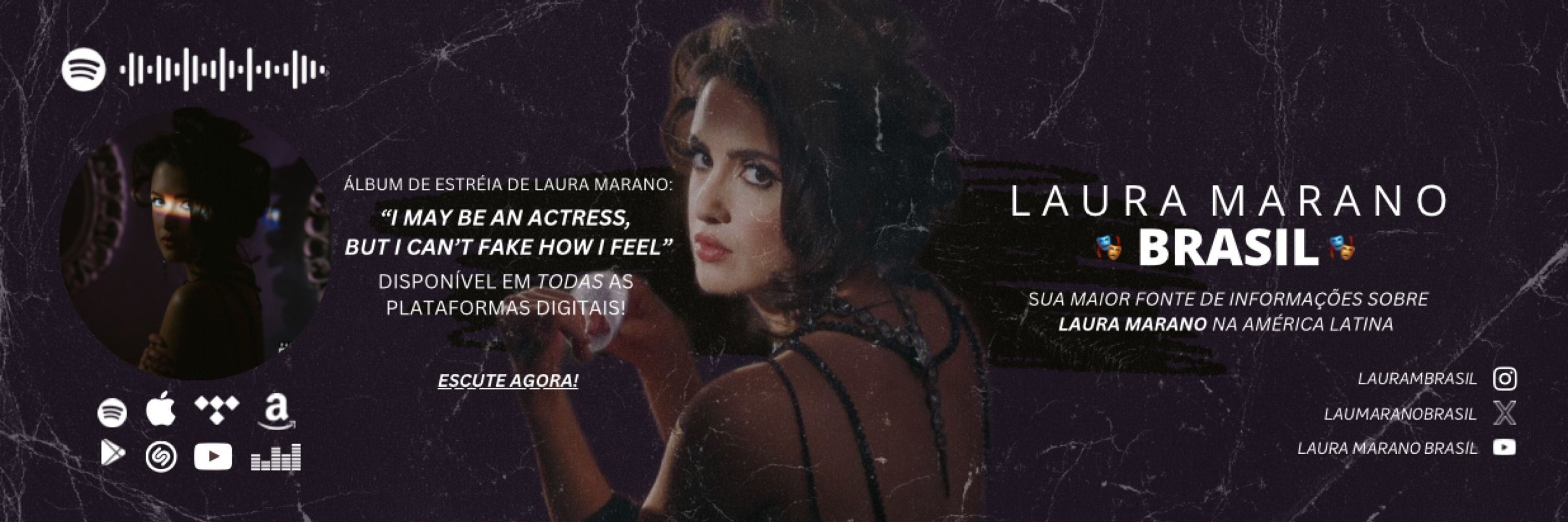 Laura Marano Brasil 🎭