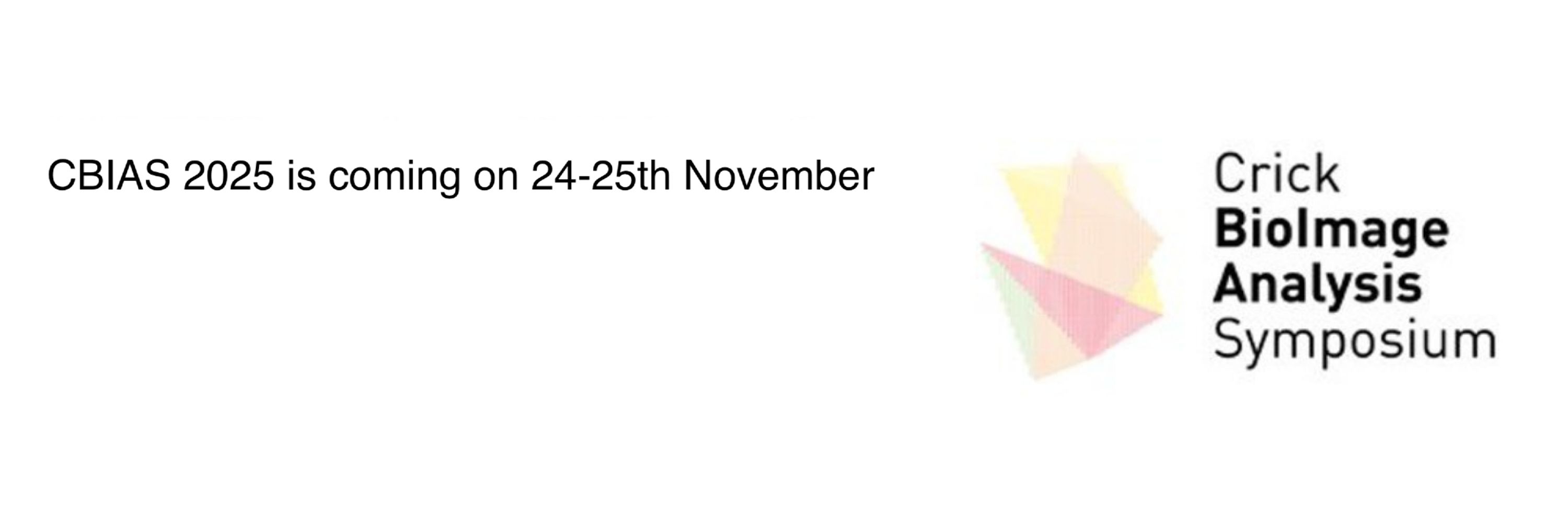 Crick BioImage Analysis Symposium